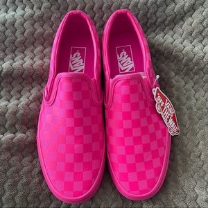 VANS Slip-On Tona Stroll Checkerboard Skate Shoe